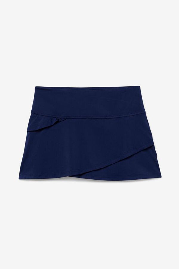 Fila Essentials Tiered Women's Skorts - Navy,NZ 847-8145